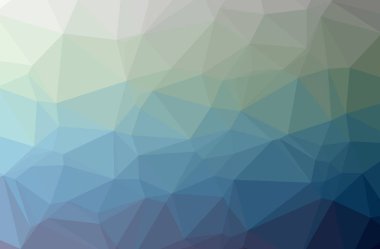 Soyut mavi yatay düşük Poli arka plan resmi. Güzel çokgen tasarım deseni. 