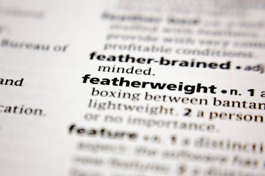 Sözlükte Word veya tümcecik yumuşatma ağırlığı.