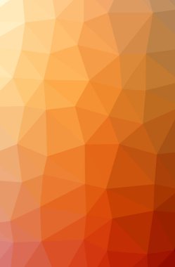 Soyut turuncu dikey düşük Poli arka plan resmi. Güzel çokgen tasarım deseni. 