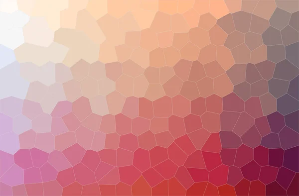 Abstracte illustratie van rood Middelgroot Hexagon achtergrond — Stockfoto