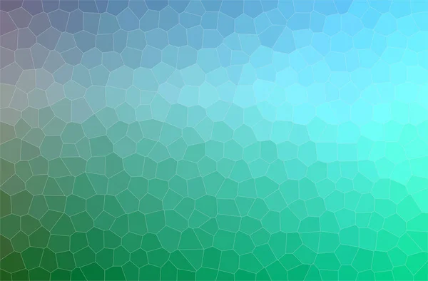 Ilustrasi abstrak dari latar belakang Hexagon Kecil berwarna hijau — Stok Foto