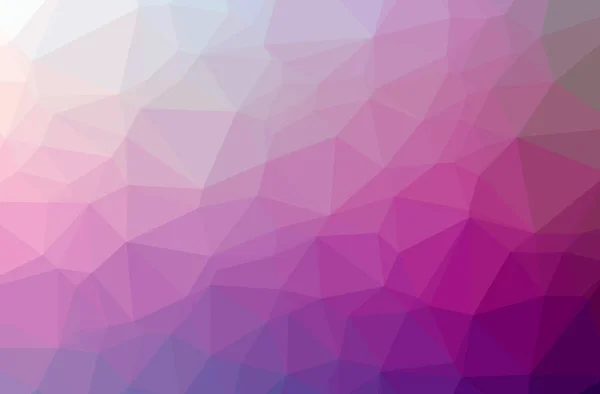 Illustration de fond abstrait violet horizontal bas poly. Magnifique motif polygone . — Photo