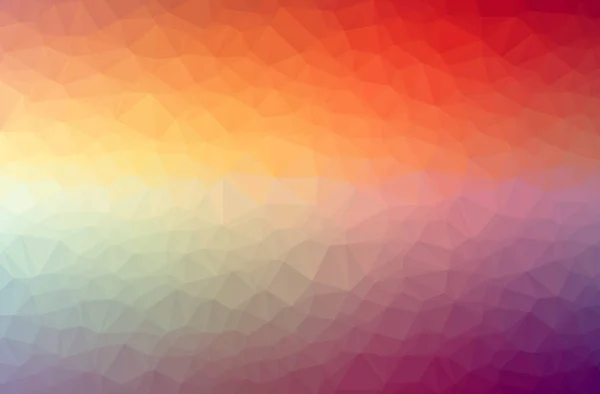 추상적인 오렌지, 핑크, 레드의 그림 가로 낮은 폴 리 배경. 아름 다운 다각형 디자인 패턴. — 스톡 사진