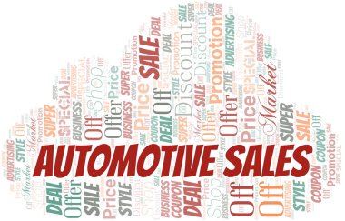 Otomotiv Satış kelime bulutu. Metin Ile yapılan wordcloud.