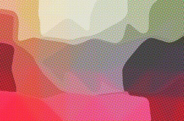 Kırmızı Noktalar arkaplanının soyut çizimi