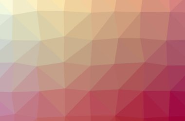 Soyut kırmızı yatay düşük Poli arka plan resmi. Güzel çokgen tasarım deseni. 