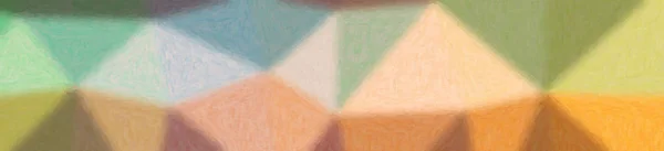 Abstrakt illustration av blå, orange Impasto bakgrund — Stockfoto