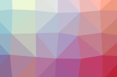 Soyut kırmızı yatay düşük Poli arka plan resmi. Güzel çokgen tasarım deseni. 