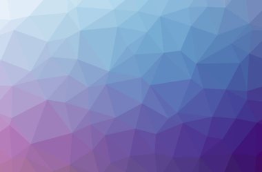 Mavi ve mor yatay düşük Poli arka plan resmi. Güzel çokgen tasarım deseni. 