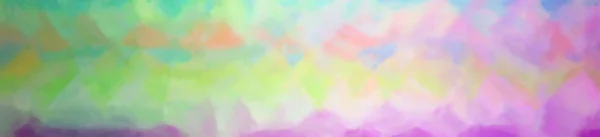 Абстрактная иллюстрация зеленого, фиолетового цвета масляной краской — стоковое фото