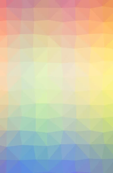 Ilustrace z abstraktní oranžové, žluté vertikální nízké poly pozadí. Krásný mnohoúhelník návrhový vzor. — Stock fotografie