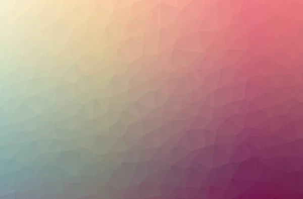 Ilustración de fondo polivinílico bajo horizontal rosa abstracto. Hermoso patrón de diseño polígono . —  Fotos de Stock