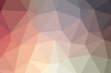 Soyut kırmızı yatay düşük Poli arka plan resmi. Güzel çokgen tasarım deseni. 