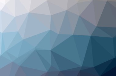 Soyut mavi yatay düşük Poli arka plan resmi. Güzel çokgen tasarım deseni. 