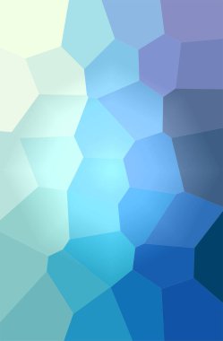 Soyut mavi, mor ve yeşil dev altıgen arka plan resmi