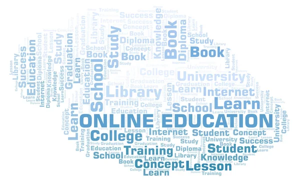 Online Education word cloud. — Stock Photo, Image