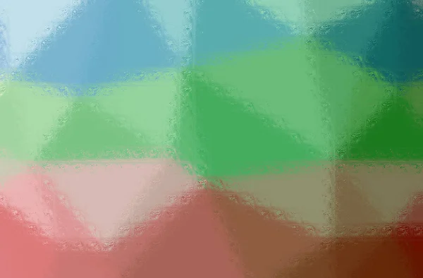 파란색, 녹색, 분홍색, 빨간색 유리 블록 배경의 추상 그림 — 스톡 사진