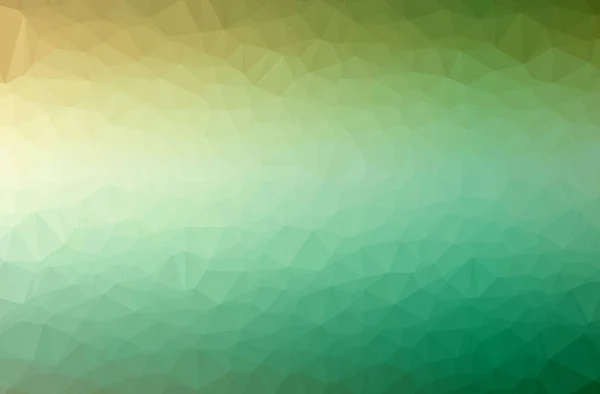 Obrázek pozadí abstraktní zelené vodorovné nízké poly. Krásný mnohoúhelník návrhový vzor. — Stock fotografie
