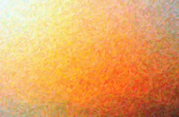 Abstract illustration of orange Impressionist Pointlilism background — Stock Photo, Image