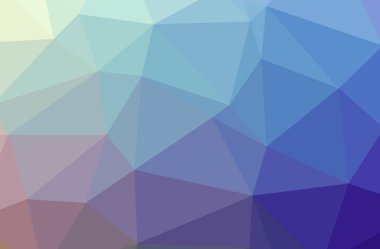 Soyut mavi yatay düşük Poli arka plan resmi. Güzel çokgen tasarım deseni. 