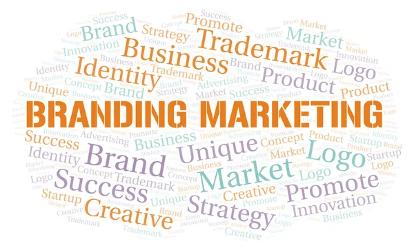 Branding Marketing word cloud. — Stock Photo, Image
