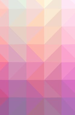 Soyut pembe dikey düşük Poli arka plan resmi. Güzel çokgen tasarım deseni. 