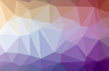 Soyut mor yatay düşük Poli arka plan resmi. Güzel çokgen tasarım deseni. 