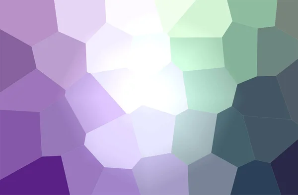 Ilustración abstracta del fondo del hexágono gigante púrpura —  Fotos de Stock