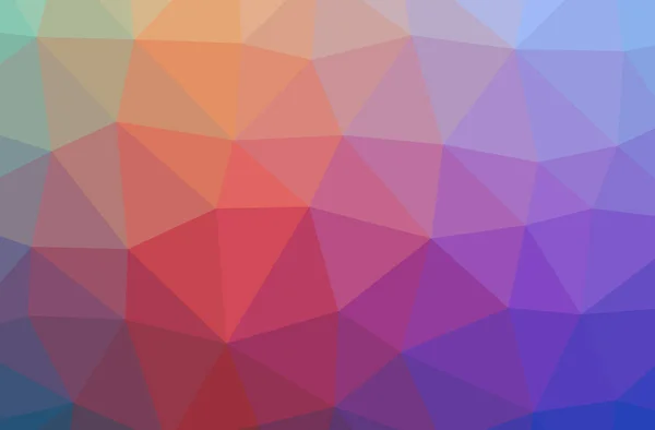 Illustration of abstract Purple, Red horizontal low poly background. Beautiful polygon design pattern.