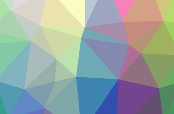 Illustratie van abstracte blauw en wit horizontale laag poly achtergrond. Mooie veelhoek ontwerppatroon. — Stockfoto