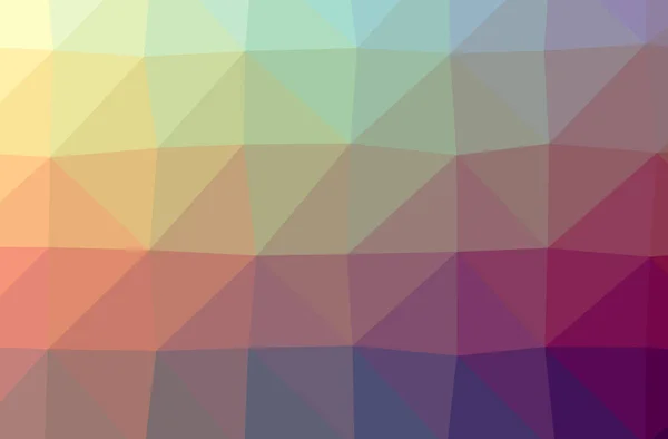 Illustration of abstract low poly red horizontal background. — Stock Photo, Image