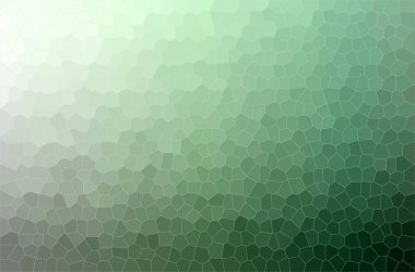 Yeşil Küçük Altıgen arkaplanının soyut çizimi