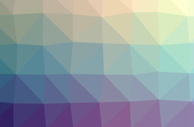 Mavi ve kahverengi yatay düşük Poli arka plan resmi. Güzel çokgen tasarım deseni. 