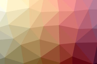 Soyut turuncu yatay düşük Poli arka plan resmi. Güzel çokgen tasarım deseni. 