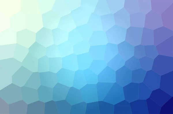 Abstrakt bild av blå, grön, lila stora Hexagon bakgrund — Stockfoto