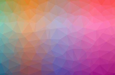 Soyut Mavi, Pembe yatay düşük poli arka plan İllüstrasyon. Güzel çokgen tasarım deseni. 