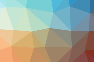 Soyut turuncu yatay düşük Poli arka plan resmi. Güzel çokgen tasarım deseni. 