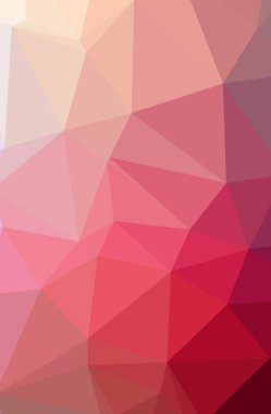 Soyut kırmızı dikey düşük Poli arka plan resmi. Güzel çokgen tasarım deseni. 