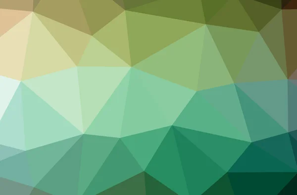 Ilustração do abstrato Verde, Rosa, Vermelho, Amarelo horizontal baixo fundo poli. Belo padrão de design de polígono . — Fotografia de Stock