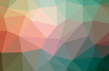 Soyut turuncu, mor yatay düşük Poli arka plan resmi. Güzel çokgen tasarım deseni. 