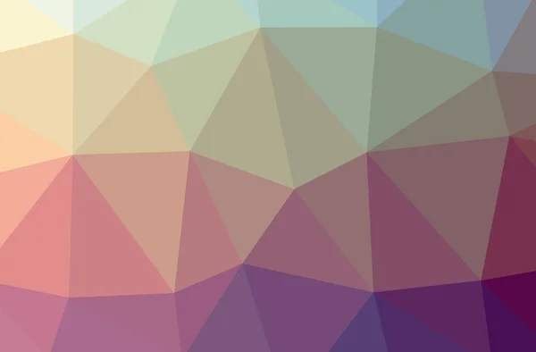 Illustration von abstrakten rosa horizontalen Low-Poly-Hintergrund. schönes Polygon-Muster. — Stockfoto