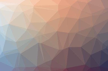 Soyut turuncu yatay düşük Poli arka plan resmi. Güzel çokgen tasarım deseni. 