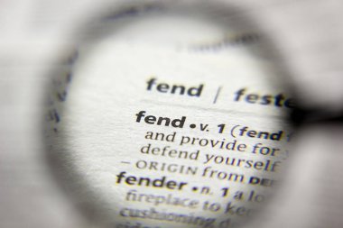 Sözlükteki fend sözcüğü veya tümceciği.