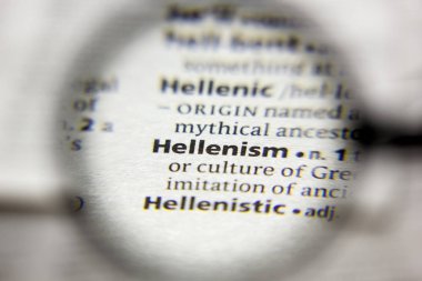 Sözlükte Hellenism kelimesi veya deyimi.