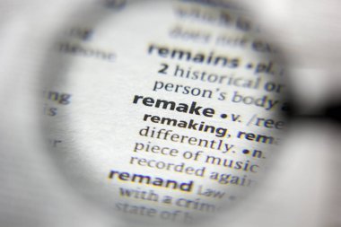 Sözlükte Yeniden Yap sözcüğü veya tümceciği.