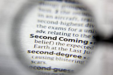 Sözlükte İkinci Gelen sözcük veya tümcecik.