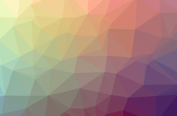 Illustration of abstract Orange, Purple horizontal low poly background. Beautiful polygon design pattern. — Stock Photo, Image