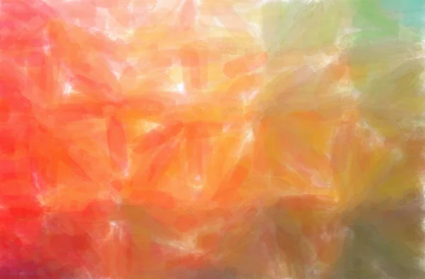 Ilustração abstrata de laranja, rosa, fundo aquarela vermelho — Fotografia de Stock