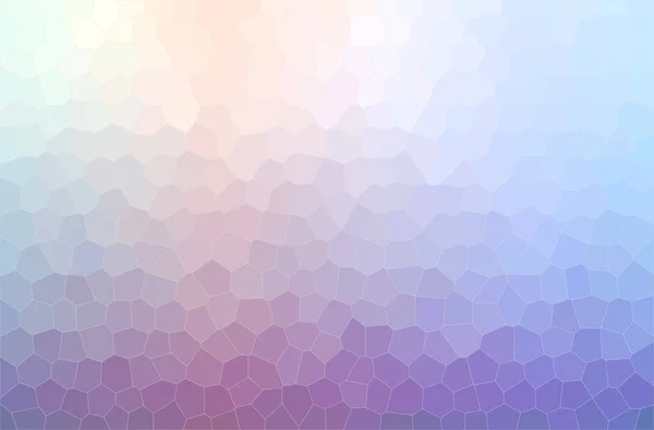 Ilustración abstracta de fondo Little Hexagon azul y púrpura — Foto de Stock