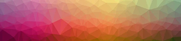 Иллюстрация абстрактного оранжевого, розового, фиолетового, красного баннеров на низком фоне полиэстера. Красивый рисунок многоугольника . — стоковое фото